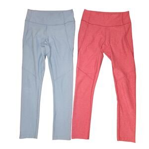 Outdoor Voices TechSweat 7/8 Length High Sweat Hot Yoga Leggings Bundle, XS2